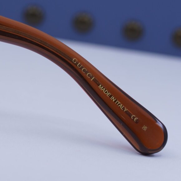 Final Price! Gucci GG1597O 003 Brown Eyeglasses 53mm - Picture 9 of 12